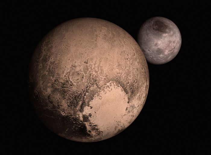 Pluton Charon 2015
