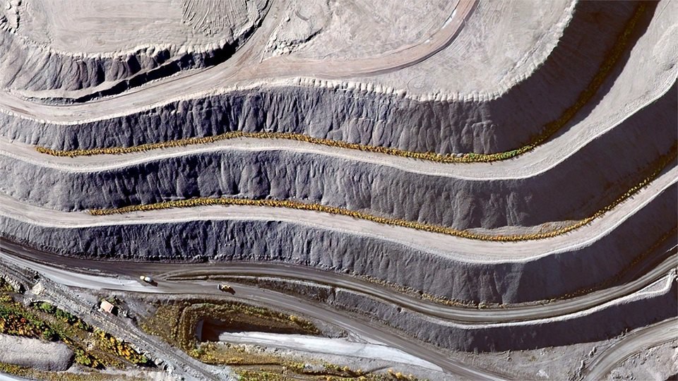 12. Железный рудник Кируна, Швеция google earth, земля, фото