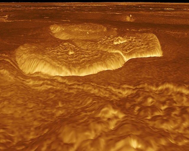 Планета Венера поверхность