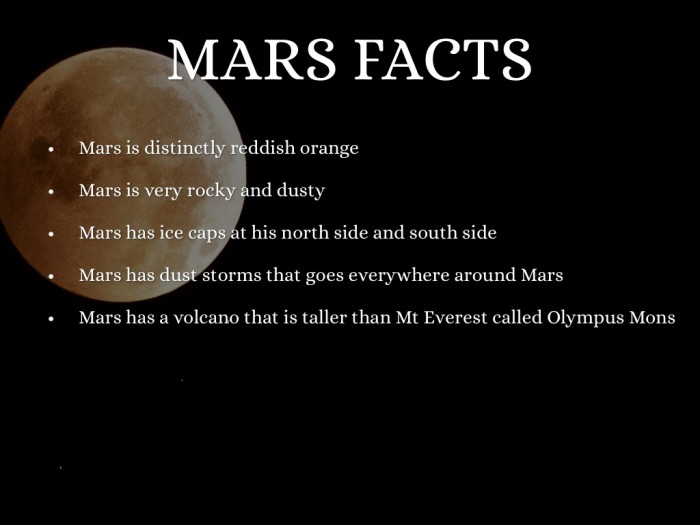 интересные факты о марсе