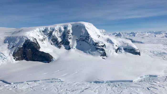 Толщина льда в Антарктиде