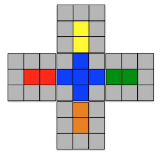 схема кубика рубика
