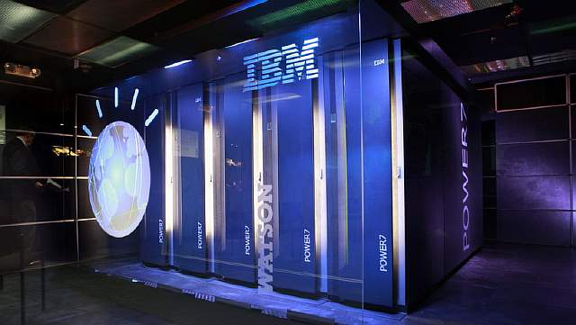 Подпись к изображению: Суперкомпьютер компании IBM «Watson»