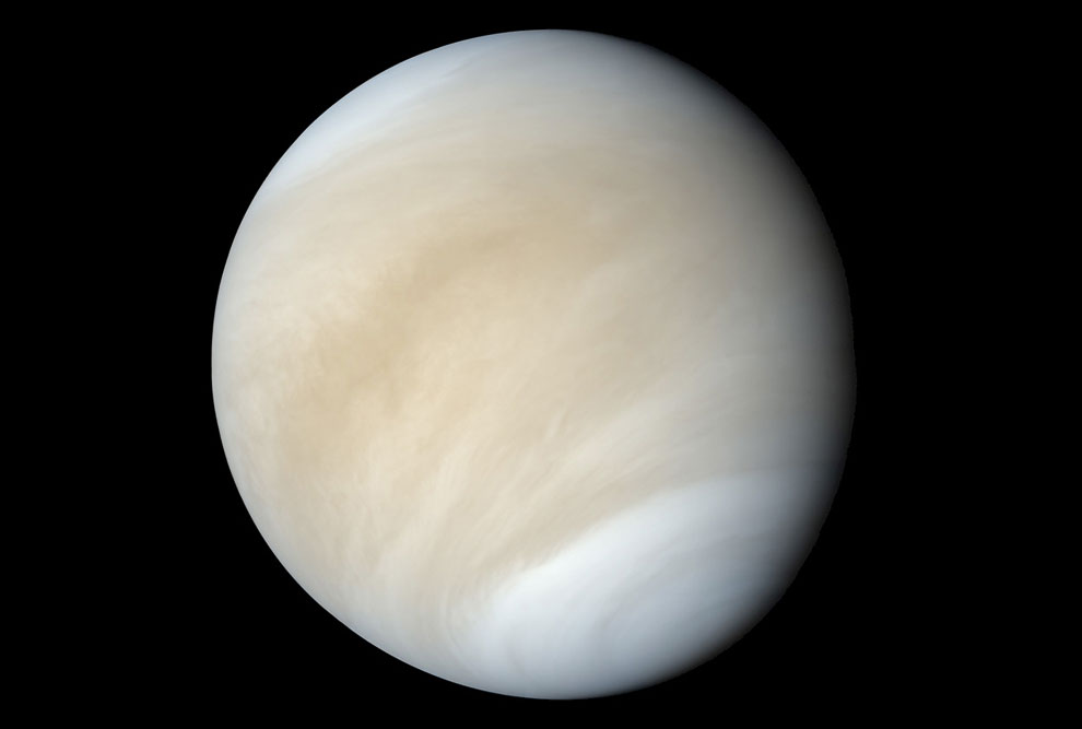 Венера — вторая внутренняя планета Солнечной системы