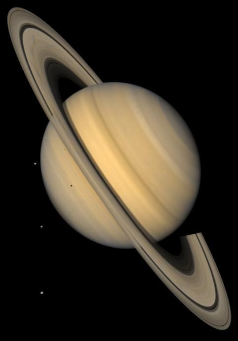 Самые красивые снимки Сатурна