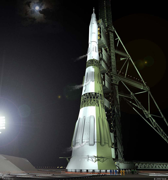 Пять самых тяжелых космических ракет в мире (6 фото + Видео)