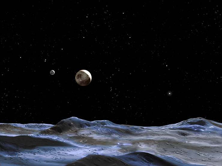Так может выглядеть поверхность Плутона