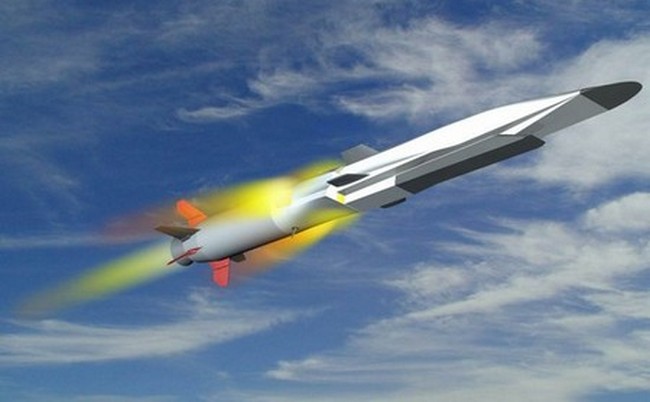 Американская ракета X-51F Waverider в полете