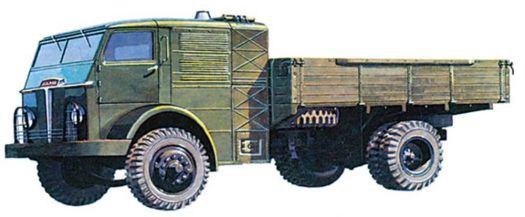 советский паровой грузовик НАМИ-012