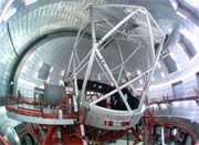 The Gran Telescopio CANARIAS (GTC). Внутри башни.