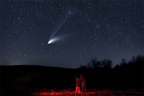 Комета Хейла-Боппа, фото