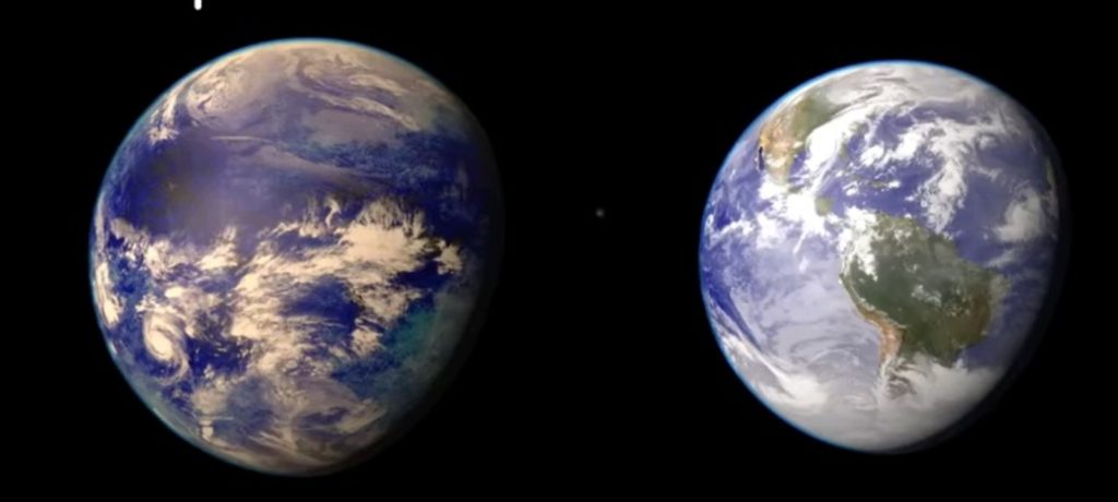 Кеплер-186f и Земля