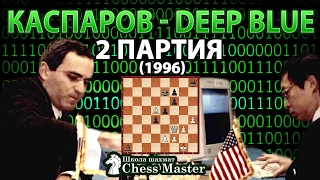 Каспаров против компьютера Deep Blue - 2 партия, 1996г. Шахматы