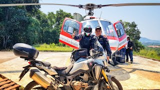 Africa Twin CRF1000! Дрон, Мотоцикл и Вертолет! (Тhailand)