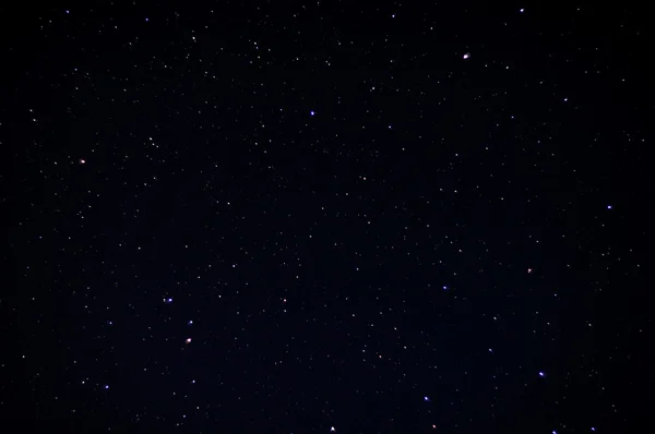 Реальные ночное небо с звездами — стоковое фото