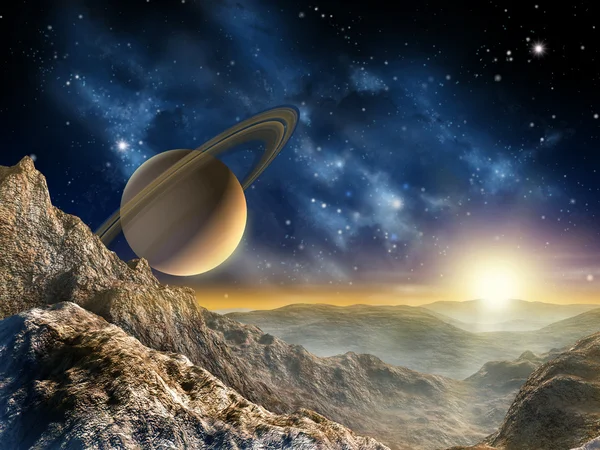 Сатурна — стоковое фото