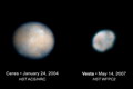 Астрономы нашли соорбитальные небесные тела для Весты и Церера