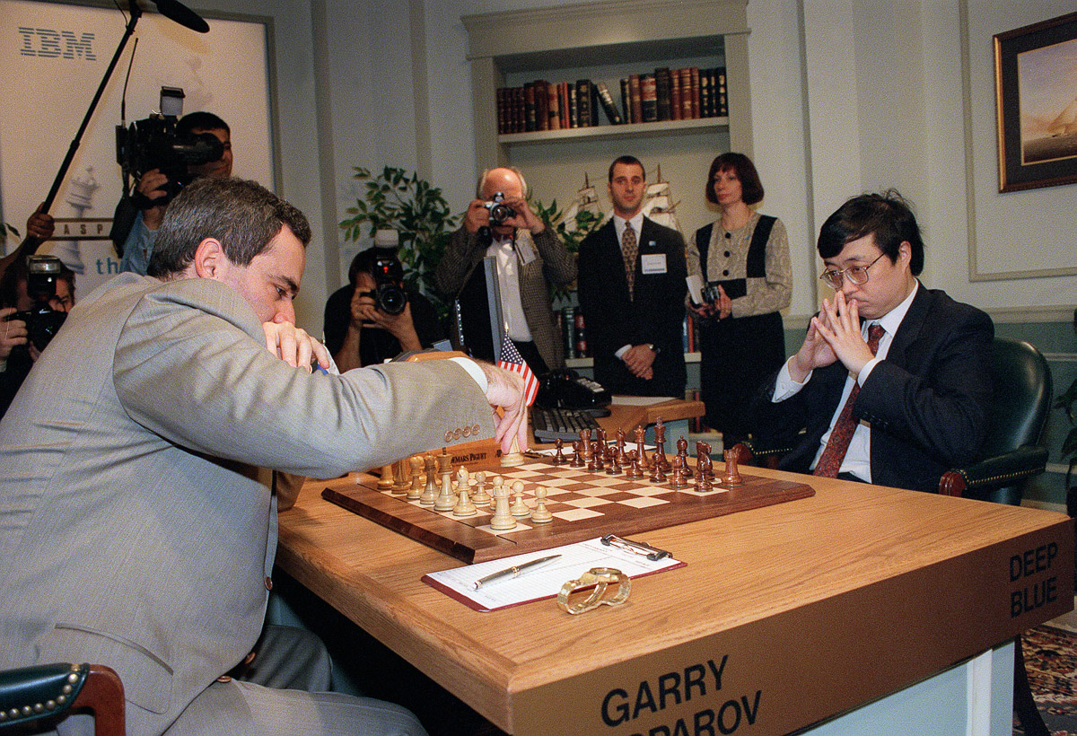 Shahmatnye matchi Kasparov Deep Blue 10