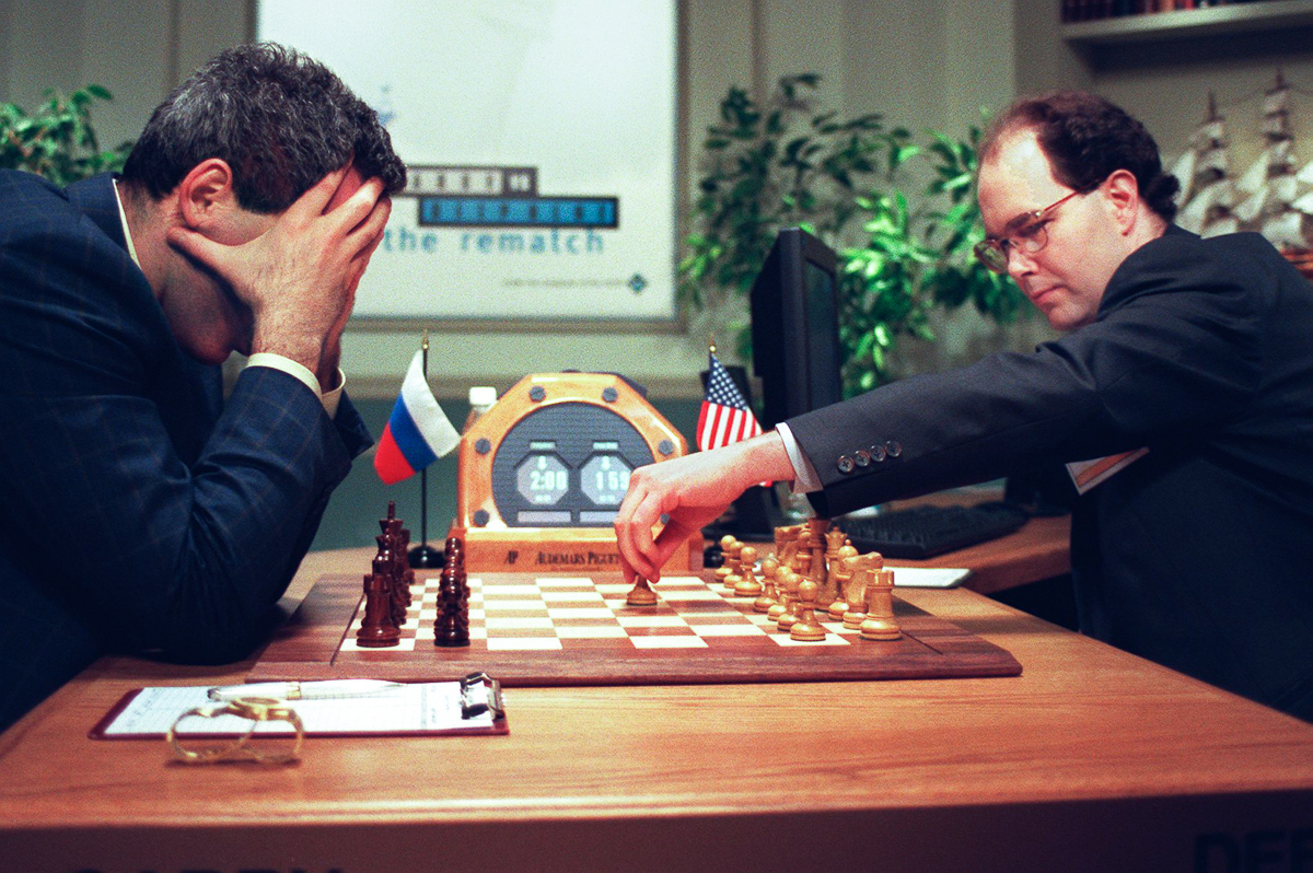 Shahmatnye matchi Kasparov Deep Blue 22