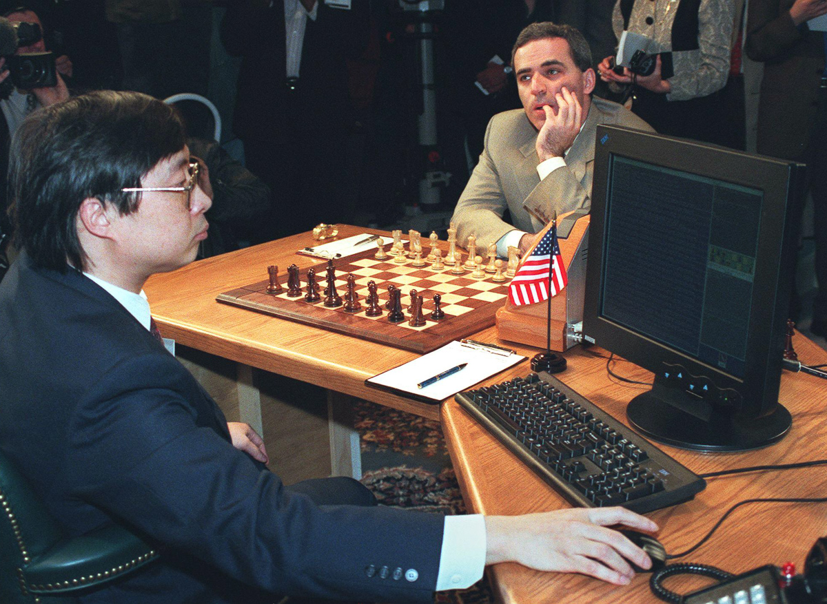 Shahmatnye matchi Kasparov Deep Blue 8