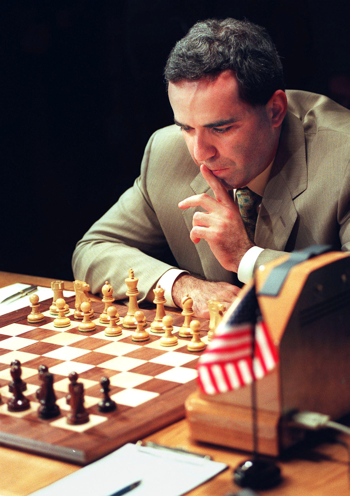 Shahmatnye matchi Kasparov Deep Blue 9