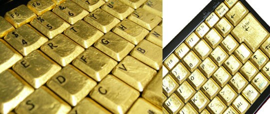 10. Kirameki Pure Gold Keyboard, $315 – $360 дорогие вещи, клавиатуры