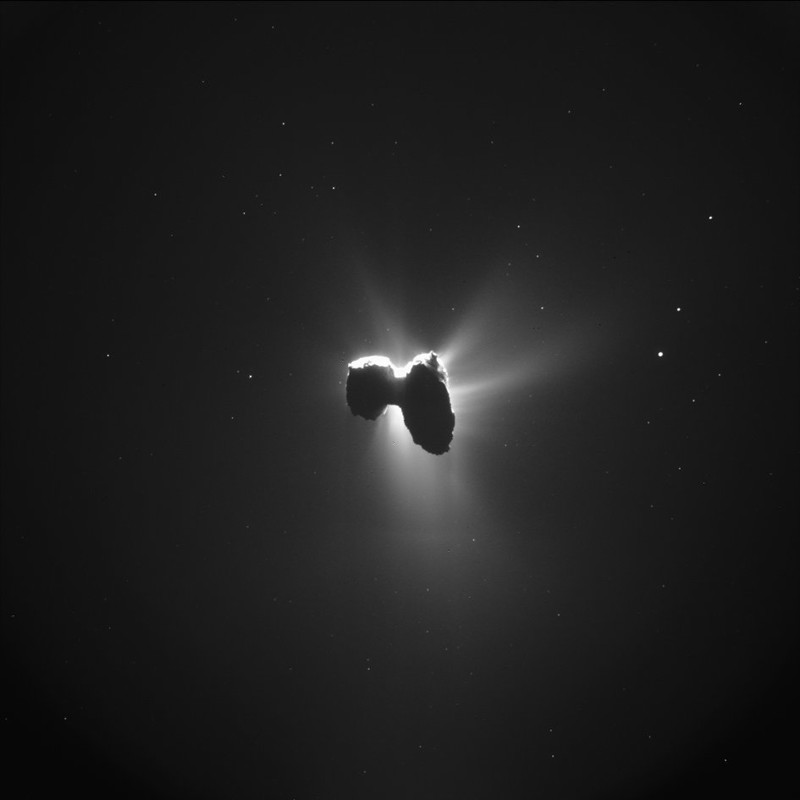 4. Комета Чурюмова-Герасименко 2016, космоc, наука, небо, фантастика, фото