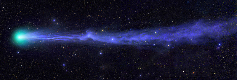 17. Комета Лавджоя 2016, космоc, наука, небо, фантастика, фото
