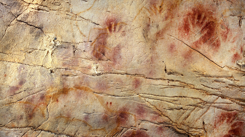 Самый первый наскальный рисунок интересное, история, неандертальцы