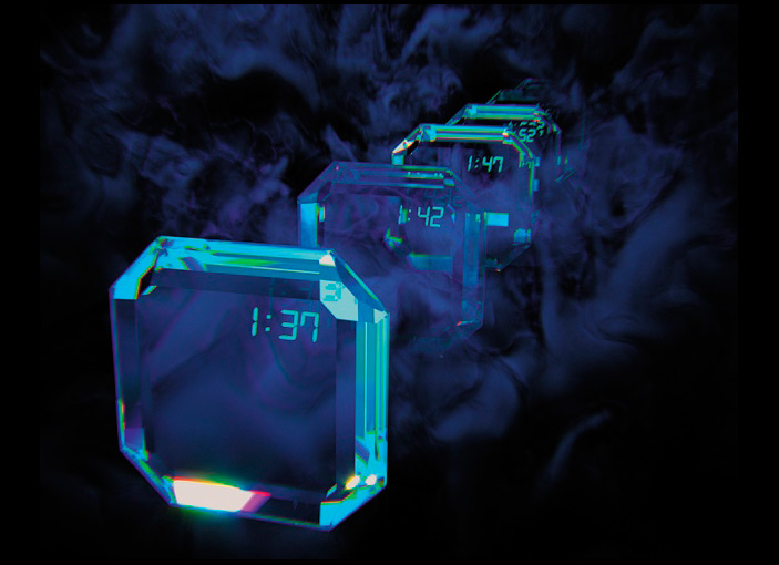 Художественный образ «кристалла в дискретном времени»