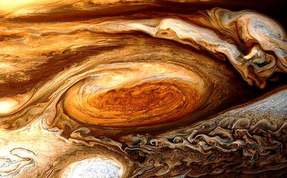 Большое красное пятно на Юпитере 
