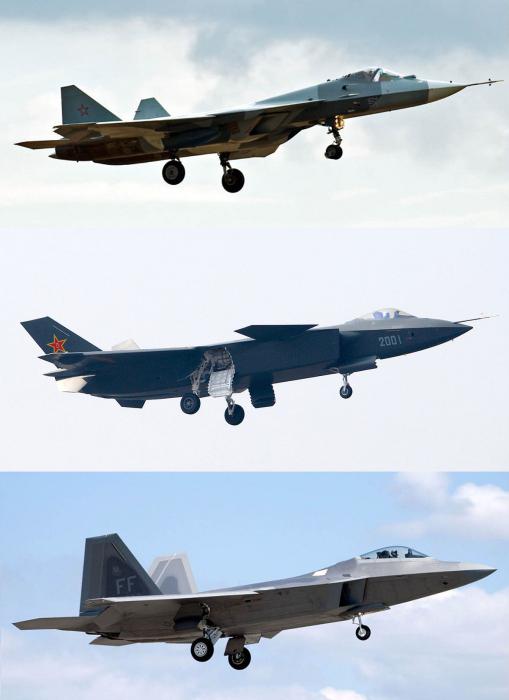 военные самолеты 5 поколения