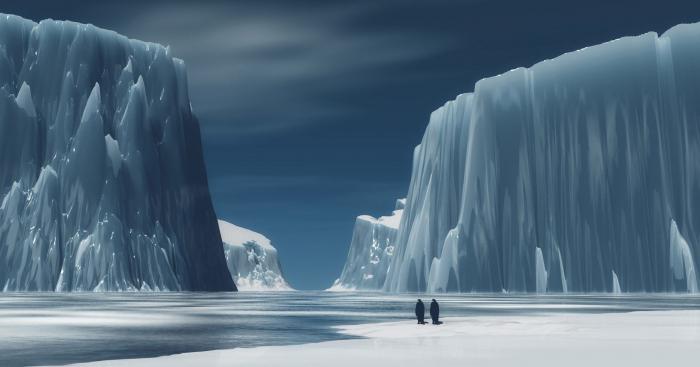 проект антарктида страна льдов