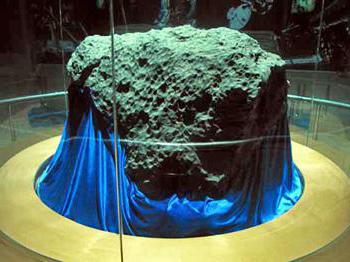 самый большой метеорит упавший на землю