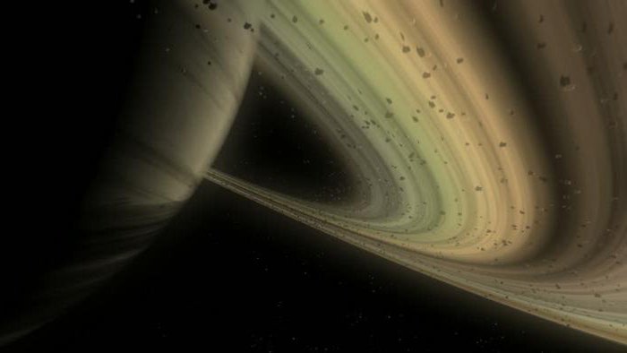 из чего состоят кольца сатурна