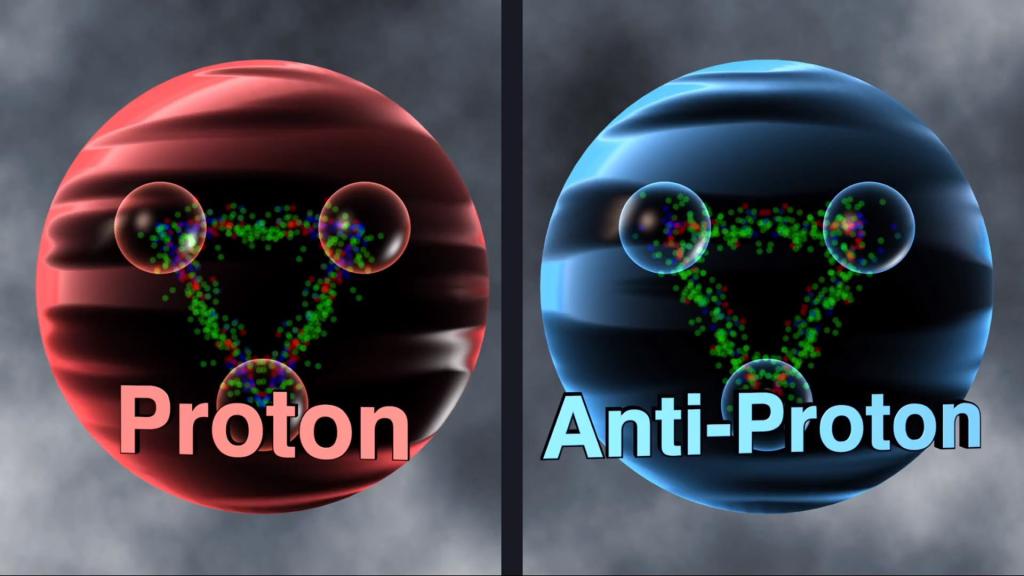 Протон и антипротон
