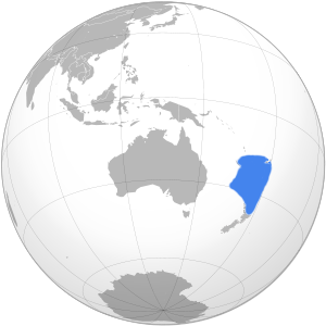 море Фиджи на карте