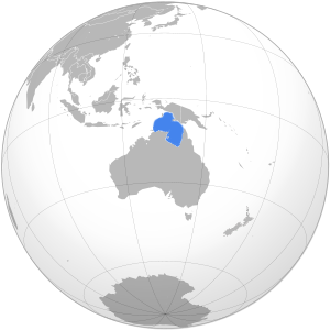 Арафурское море на карте