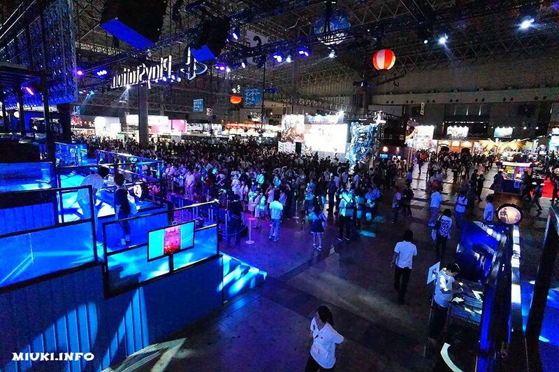 Японский фестиваль компьютерных игр Tokyo Game Show 2015