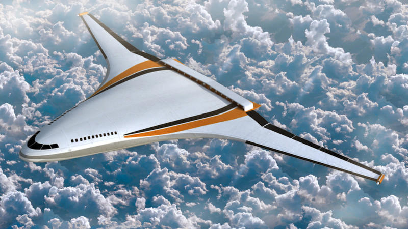 NASA N3-X. будущее, концепты, самолёты, технологии