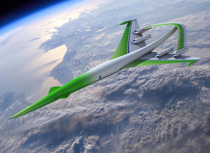 Supersonic Green Machine. будущее, концепты, самолёты, технологии