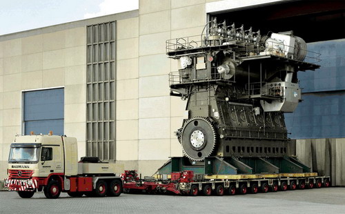 Самый большой двигатель внутреннего сгорания в мире
