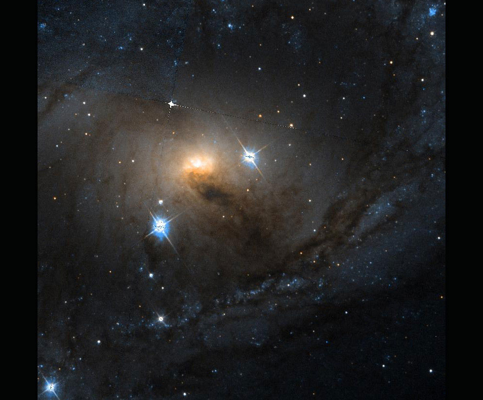 Спиральная галактика с перемычкой NGC 6300