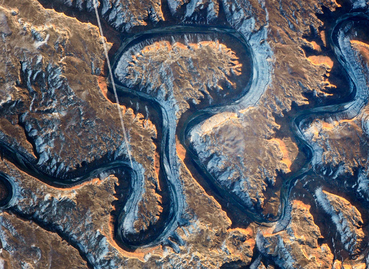 Грин-Ривер — длиннейший приток реки Колорадо на востоке Юты, США