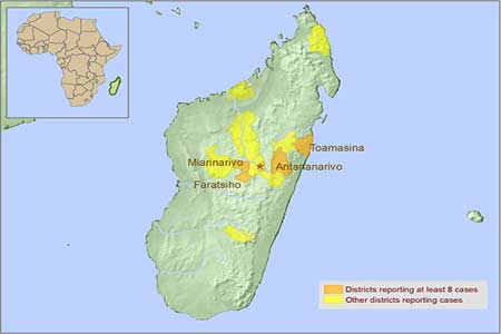 Мадагаскар, чума
