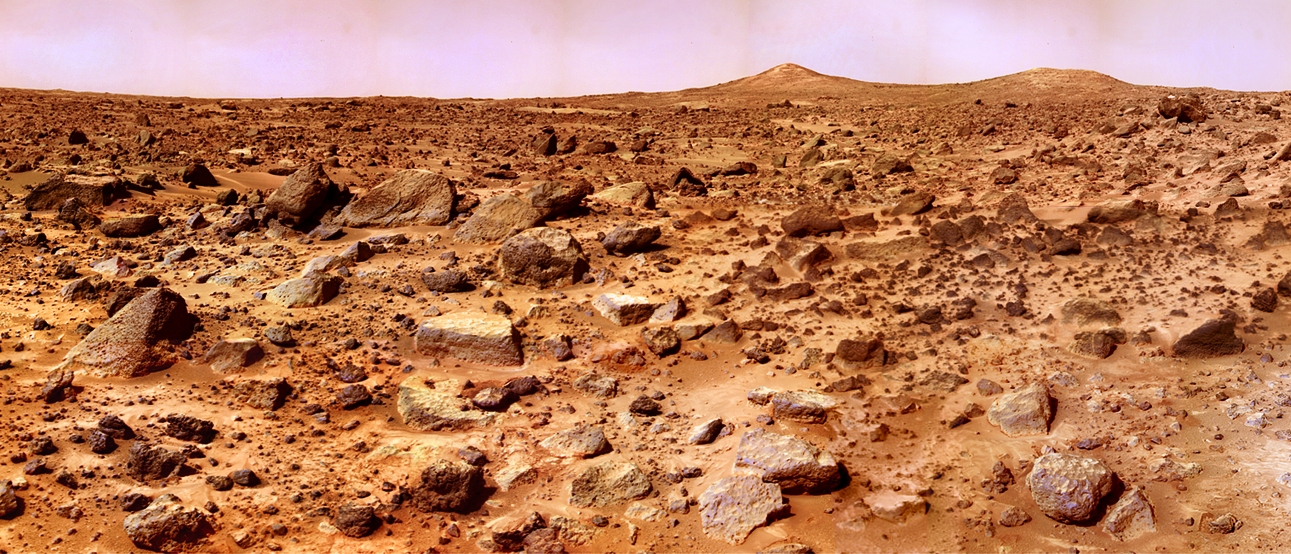 Ландшафт Марса