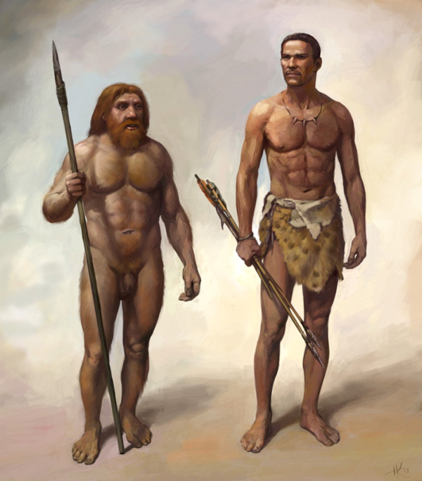 Параллельная цивилизация неандертальцев (3 фото)