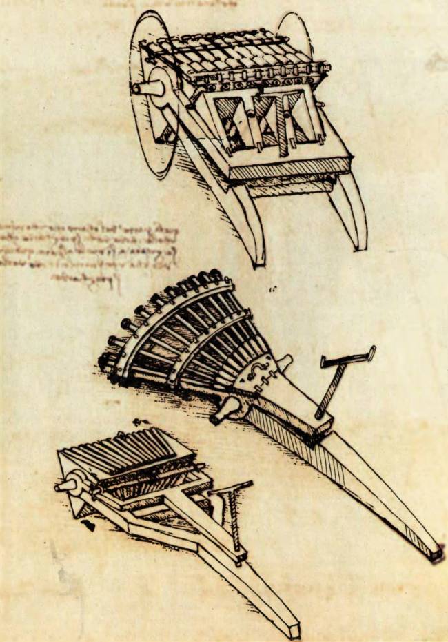 Технические изобретения Леонардо да Винчи (15 фото)