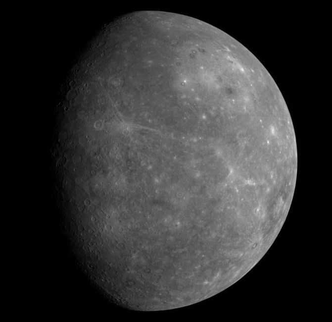 Первые фото Меркурия с космического аппарата Messenger (8 фото)