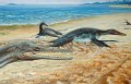 Плезиозавр Polyptychodon Реконструкция Petr Motlitba